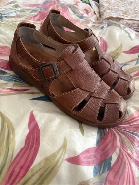 💋FINN COMFORT fisherman sandals 38